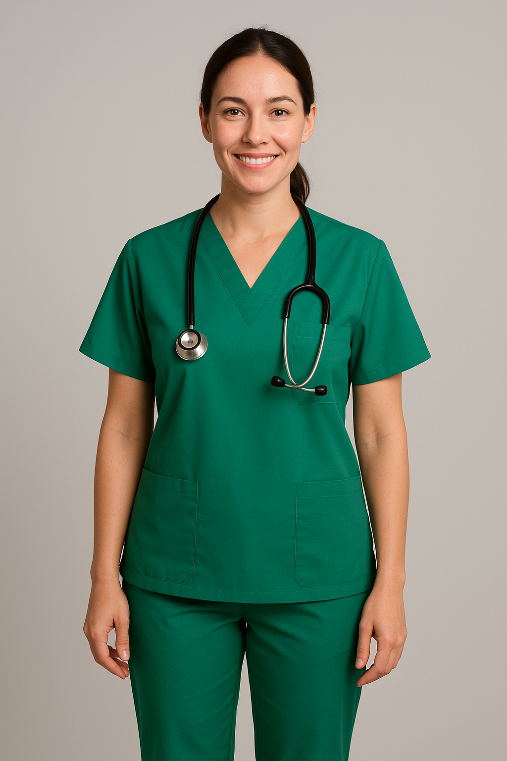 Likralı Scrubs Takım